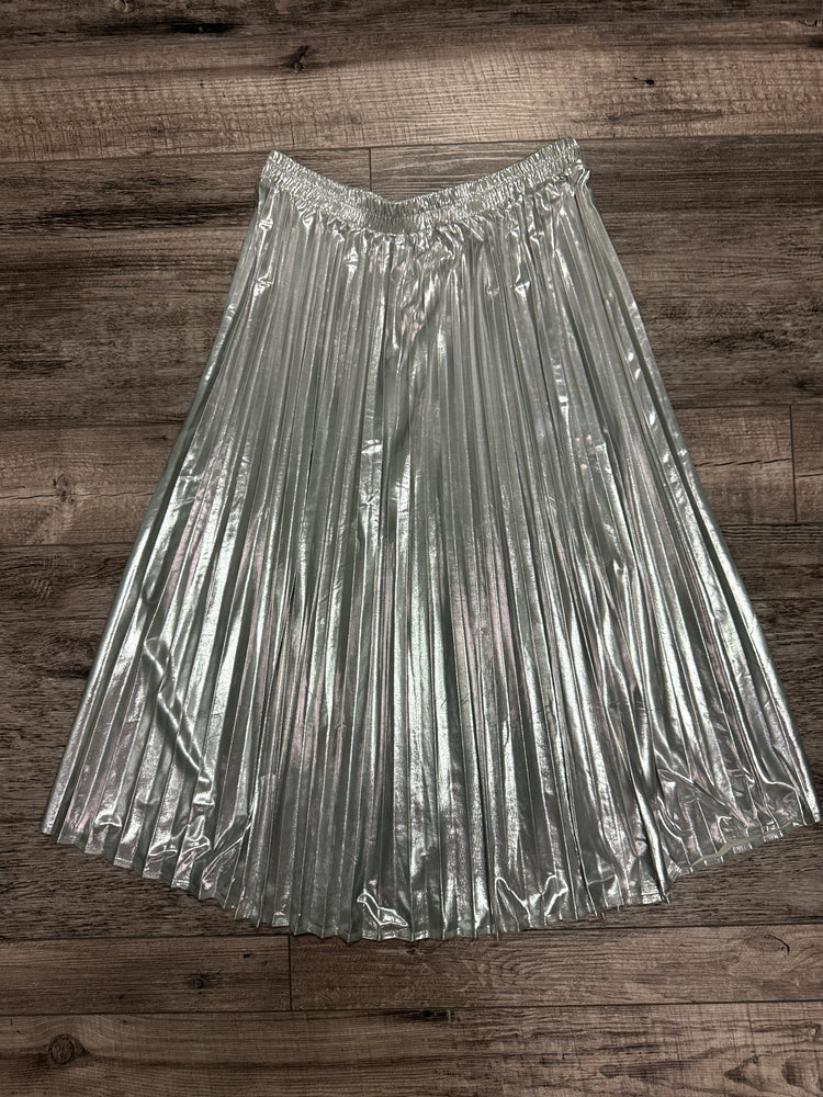 TULLEA METALLIC MIDI SKIRT