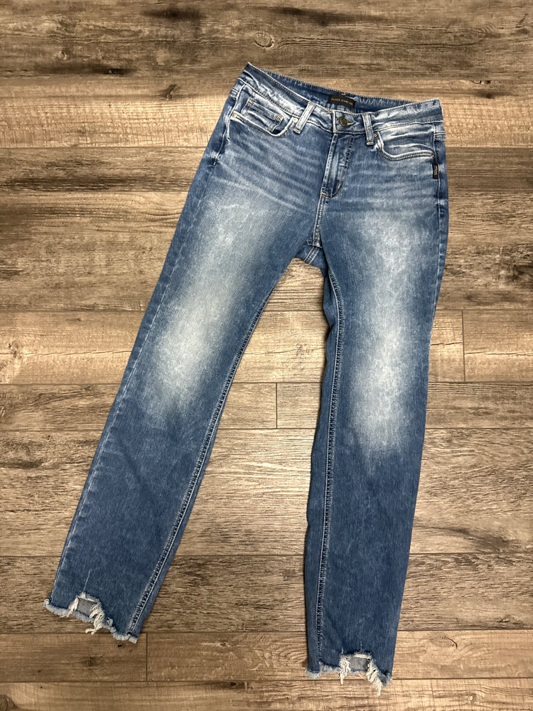SILVER SUKI STRAIGHT JEAN (org$88)