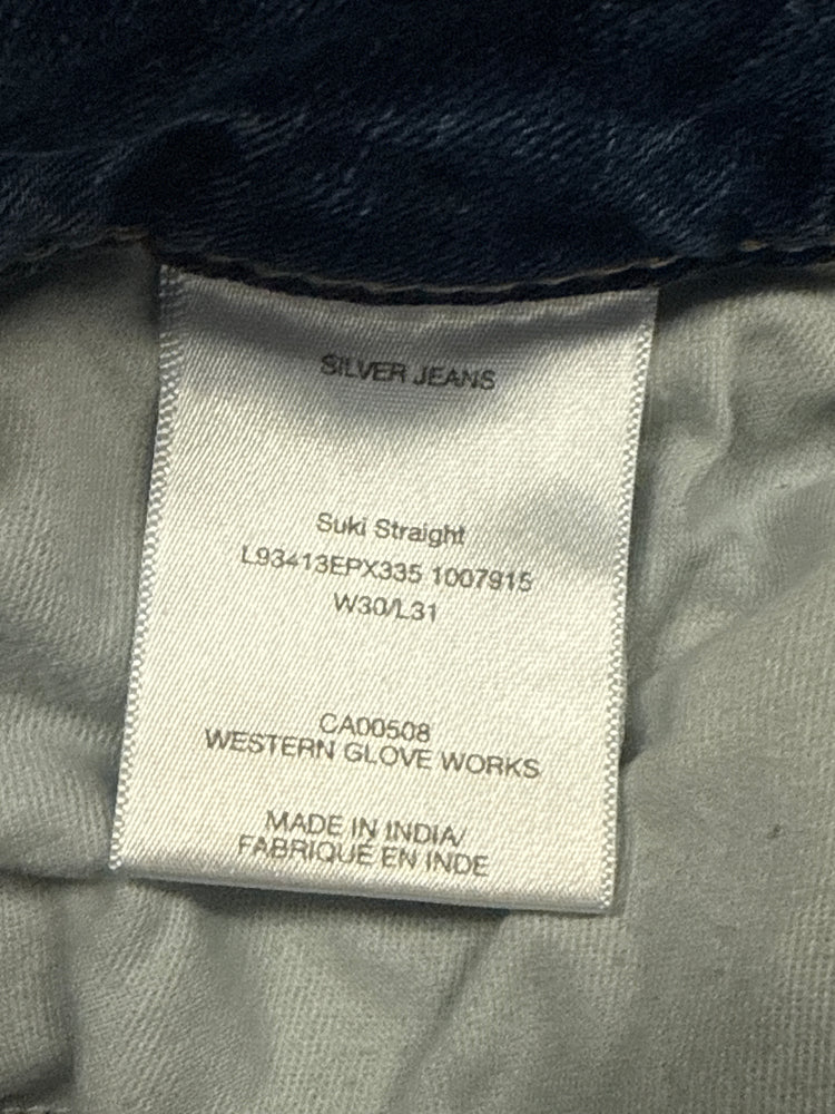 SILVER SUKI STRAIGHT JEAN (org$88)