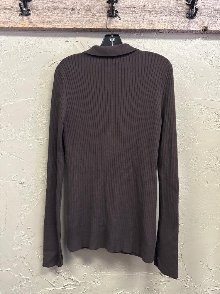 LIVE THE PROCESS TUXEDO CARDIGAN (org$330)