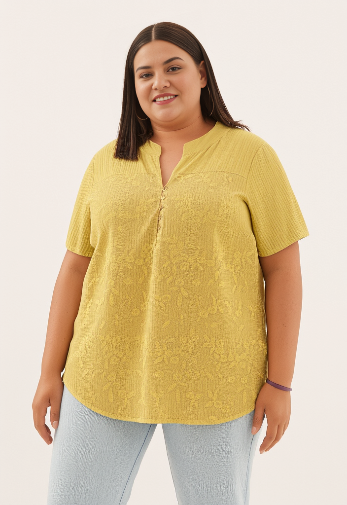 NWOT GRACILA EMBROIDERED FLORAL TOP