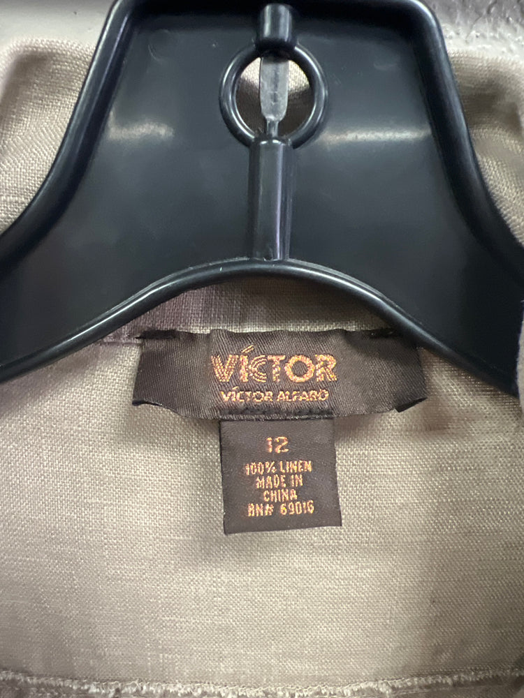 VICTOR LINEN UTILITY JACKET