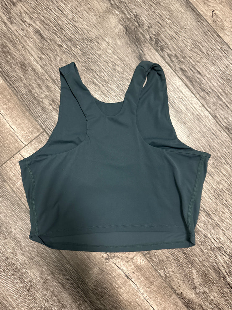 QUINCE HIGH NECK CROP TANK (org$68)