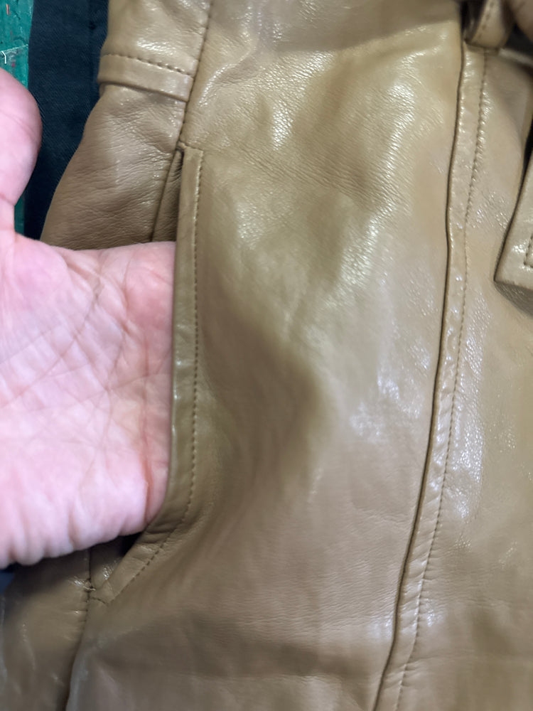 CURRENT AIR VEGAN LEATHER SHORTS (org$108)