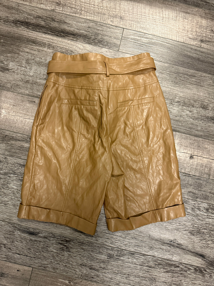 CURRENT AIR VEGAN LEATHER SHORTS (org$108)
