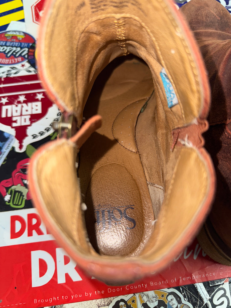 SOFFT LEATHER BOOTIE (org$175)