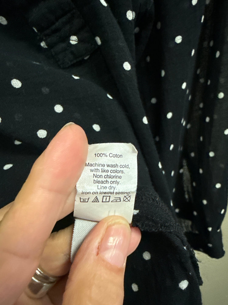 MADEWELL SHIRRED PULLOVER SHIRT