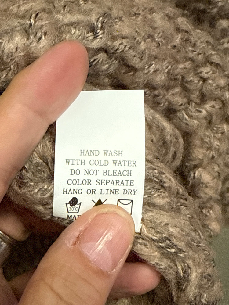 DREAMERS COWL NECK SWEATER