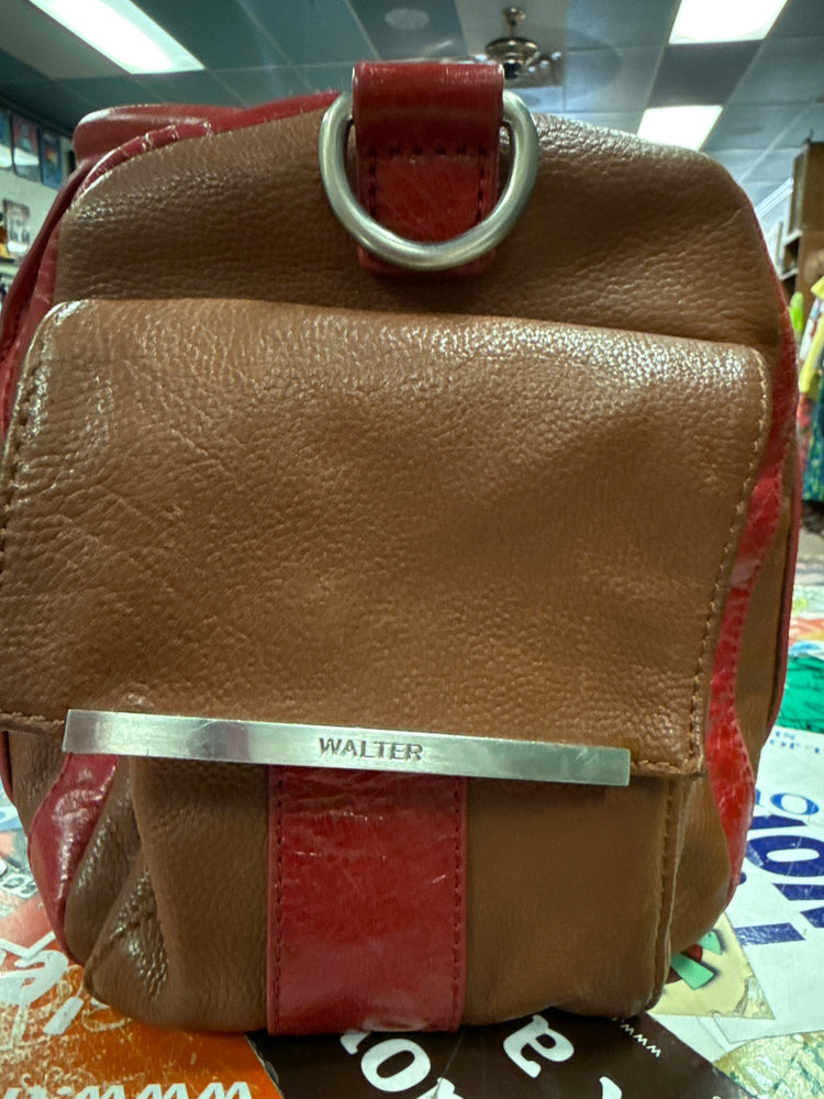 WALTER BAKER LEATHER HANDBAG