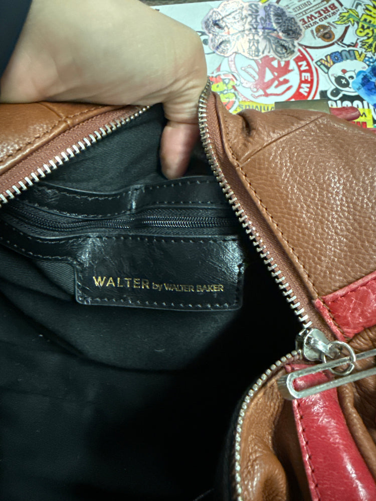 WALTER BAKER LEATHER HANDBAG
