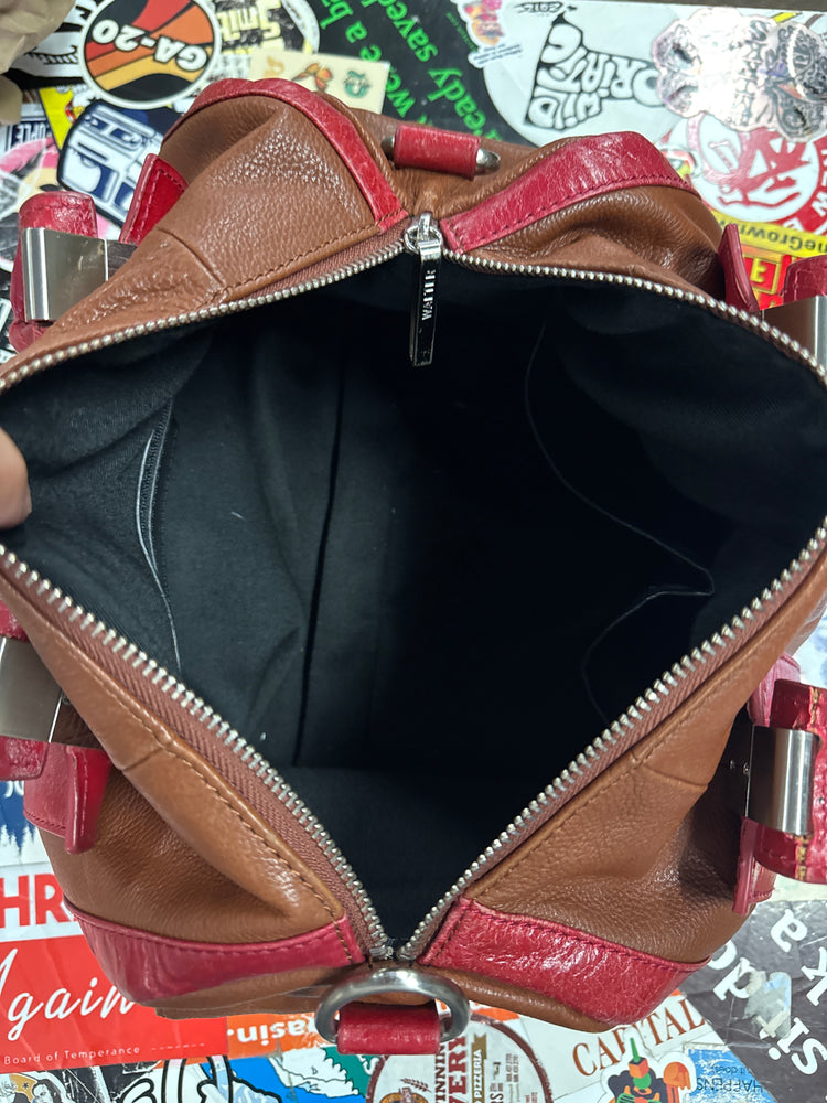 WALTER BAKER LEATHER HANDBAG