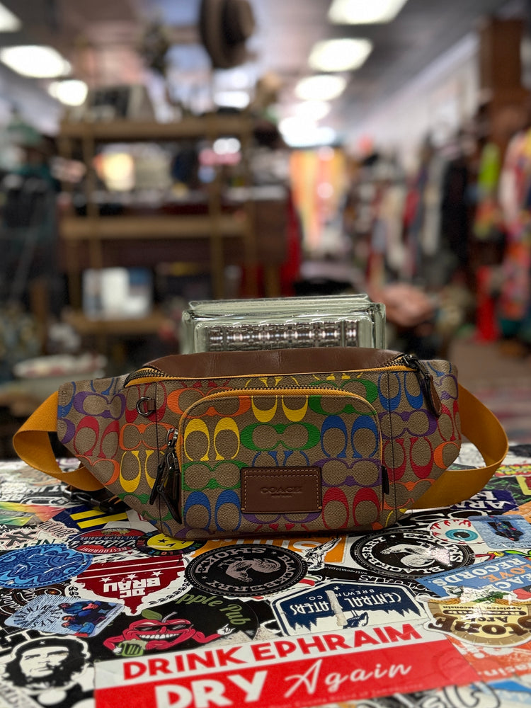 COACH TRACK BELT BAG (org$328)