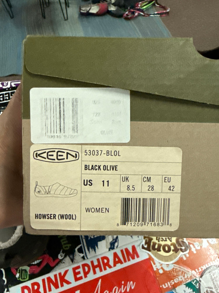 NIB KEEN WOOL SLIPPER (org$130)