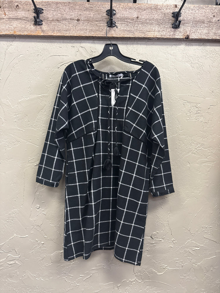 NWT CHRISTY&CO FLANNEL DRESS (org$110)