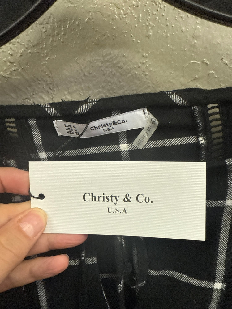 NWT CHRISTY&CO FLANNEL DRESS (org$110)