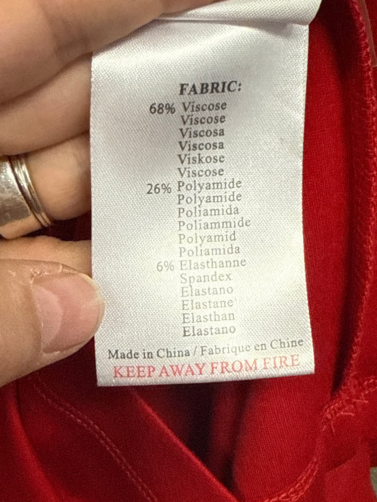 ESQUALO FLUTTER SLEEVE DRESS (org$119)