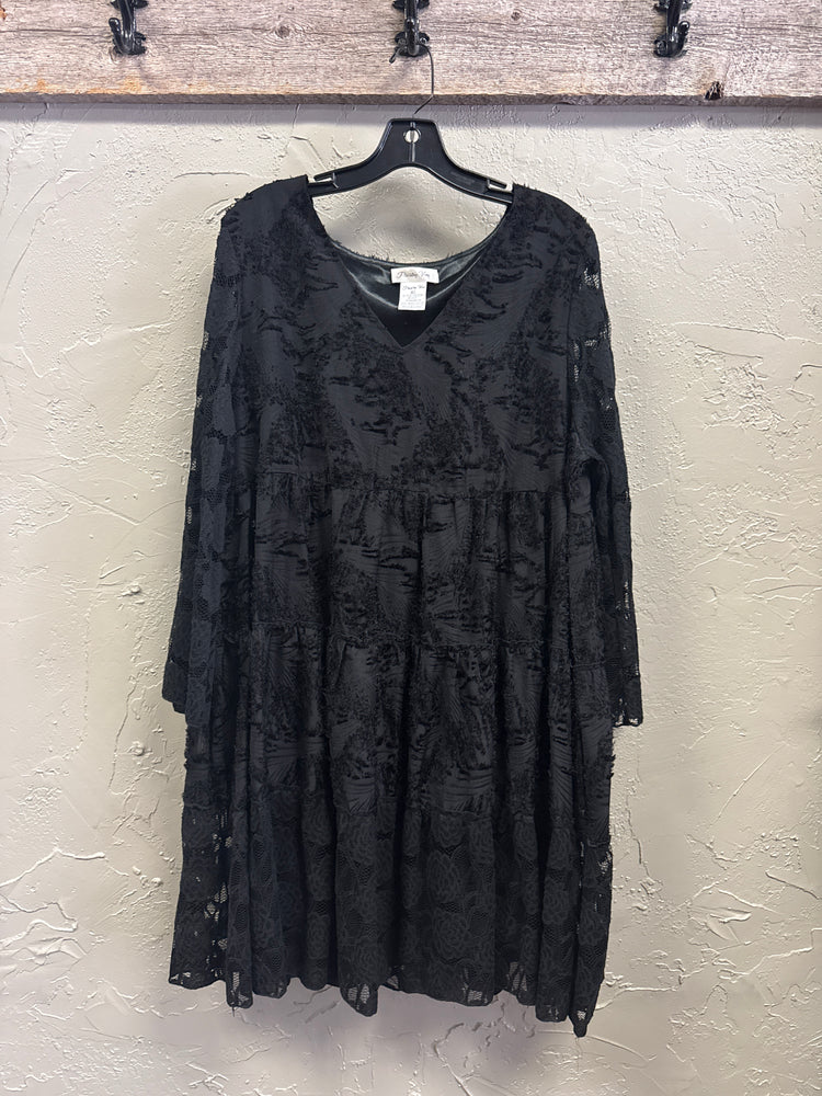 PAISLEY VINE BOHO TIERED DRESS