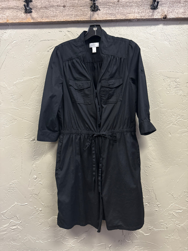 LOFT CLASSIC SHIRT DRESS