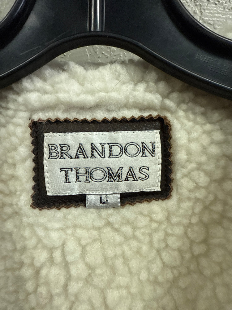 VTG BRANDON THOMAS SHEARLING VEST