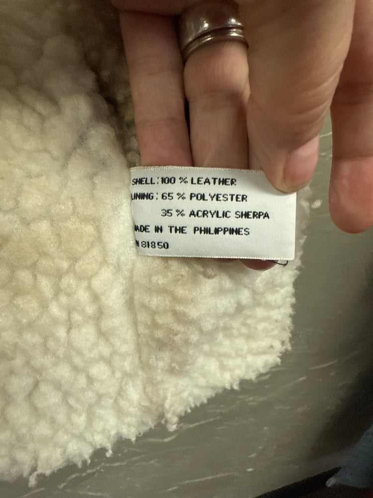 VTG BRANDON THOMAS SHEARLING VEST