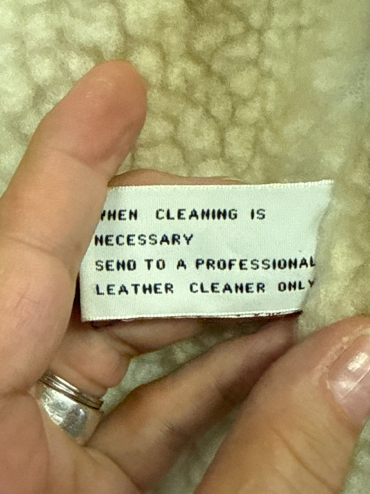 VTG BRANDON THOMAS SHEARLING VEST