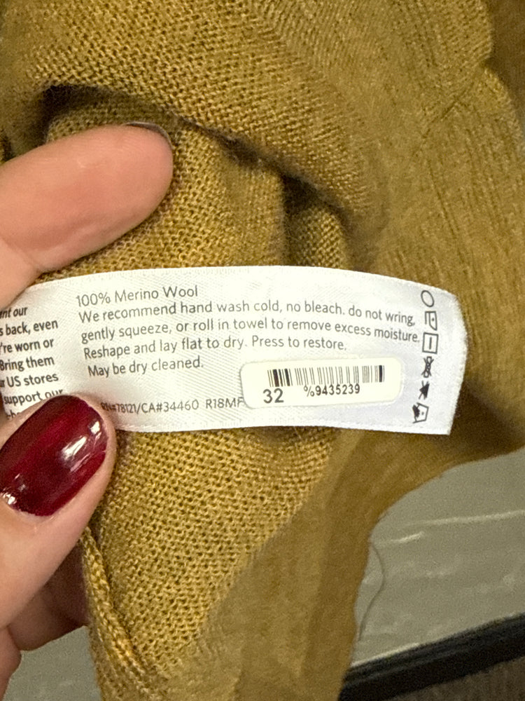 EF BOXY T-NECK WOOL SWEATER (org$228)