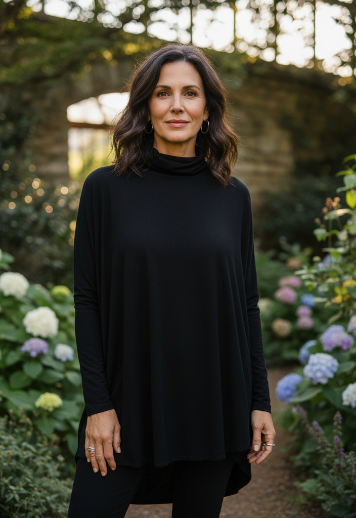 EILEEN FISHER TURTLENECK (org$148)