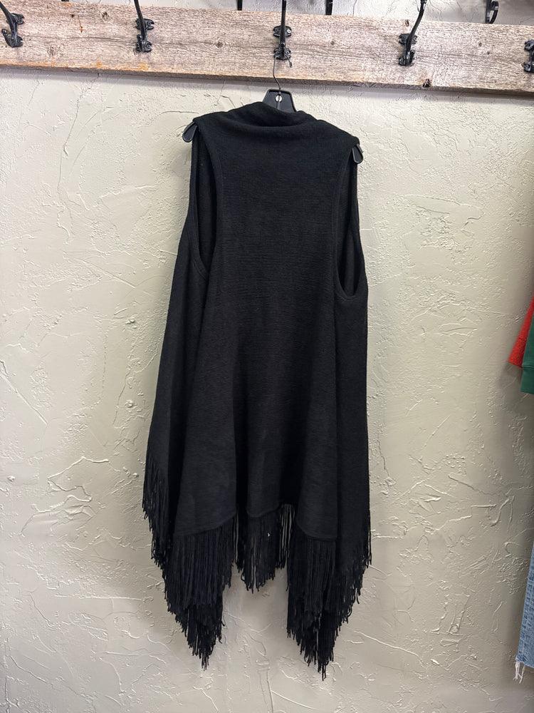 NWT LANE BRYANT FRINGE VEST (org$60)