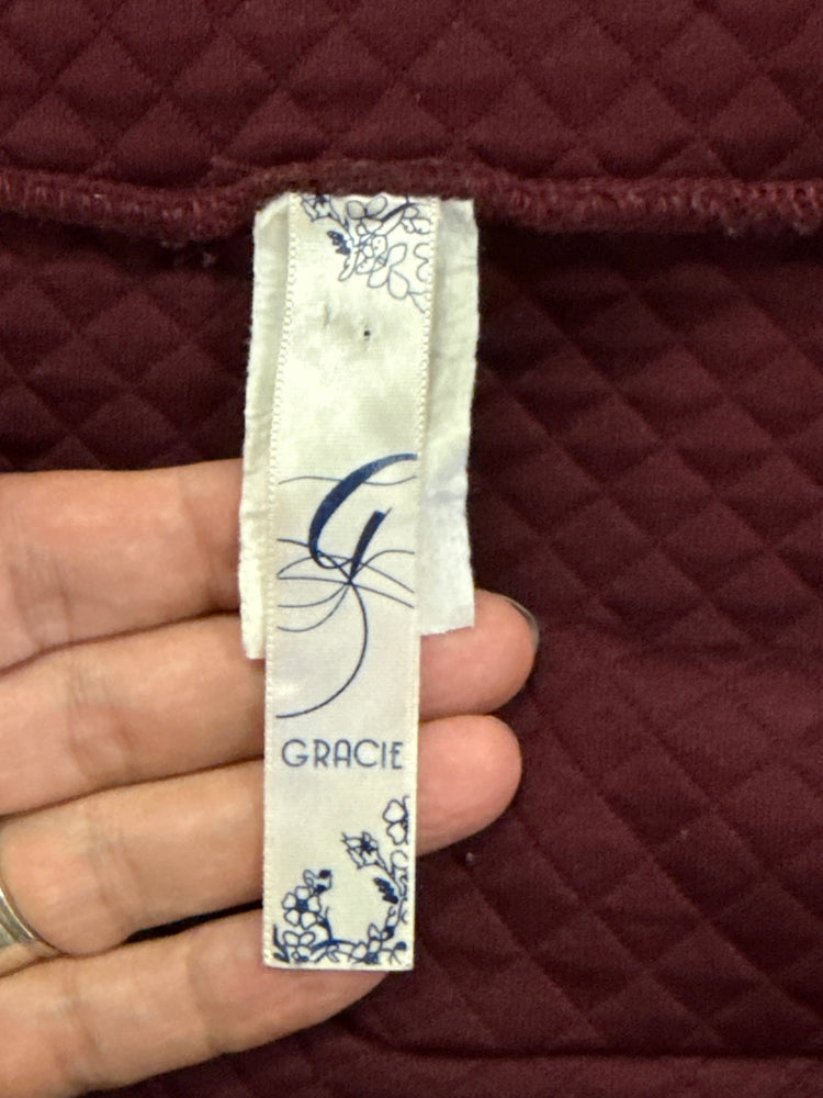 GRACIE QUILTED PENCIL SKIRT