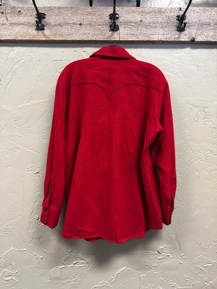 VTG WOOL WESTERN SHIRT