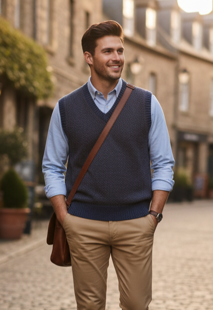 VTG HONORS SWEATER VEST