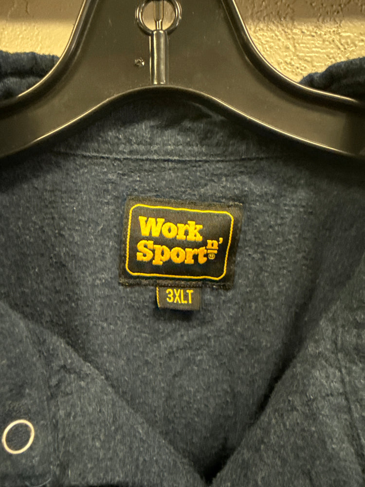 WORKn’ SPORT SNAP FRONT FLANNEL