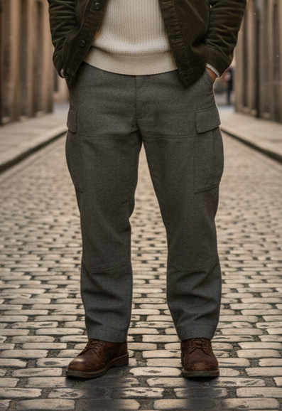 VTG ‘65 GERMAN MILITARY WOOL CARGOS