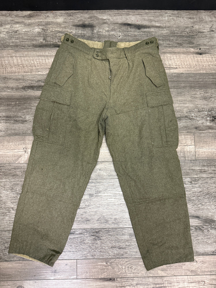 VTG ‘65 GERMAN MILITARY WOOL CARGOS