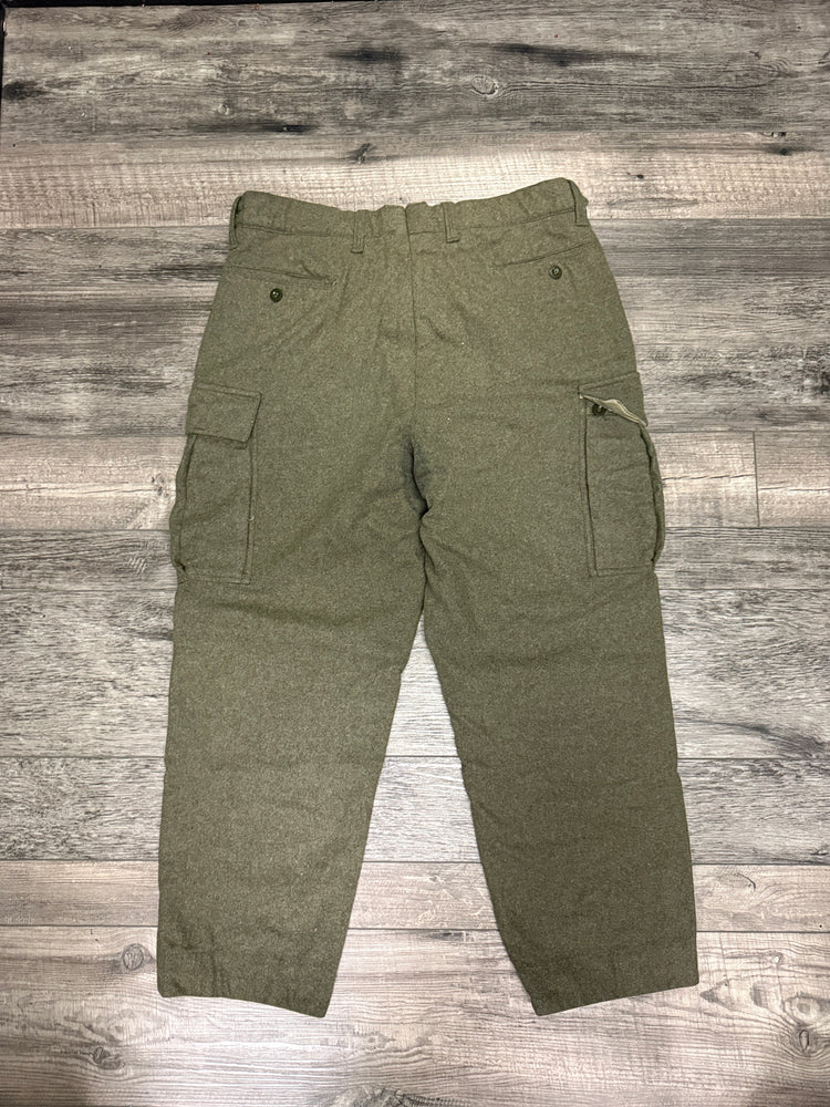 VTG ‘65 GERMAN MILITARY WOOL CARGOS
