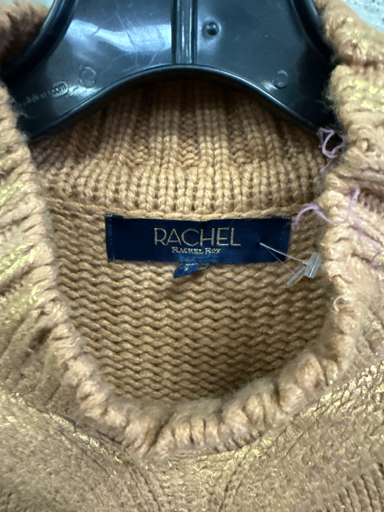RACHEL ROY METALLIC KNIT SWEATER