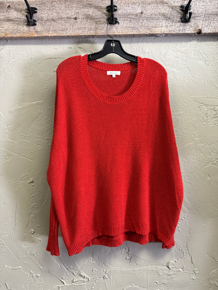 MIRACLE LOOSE KNIT SWEATER