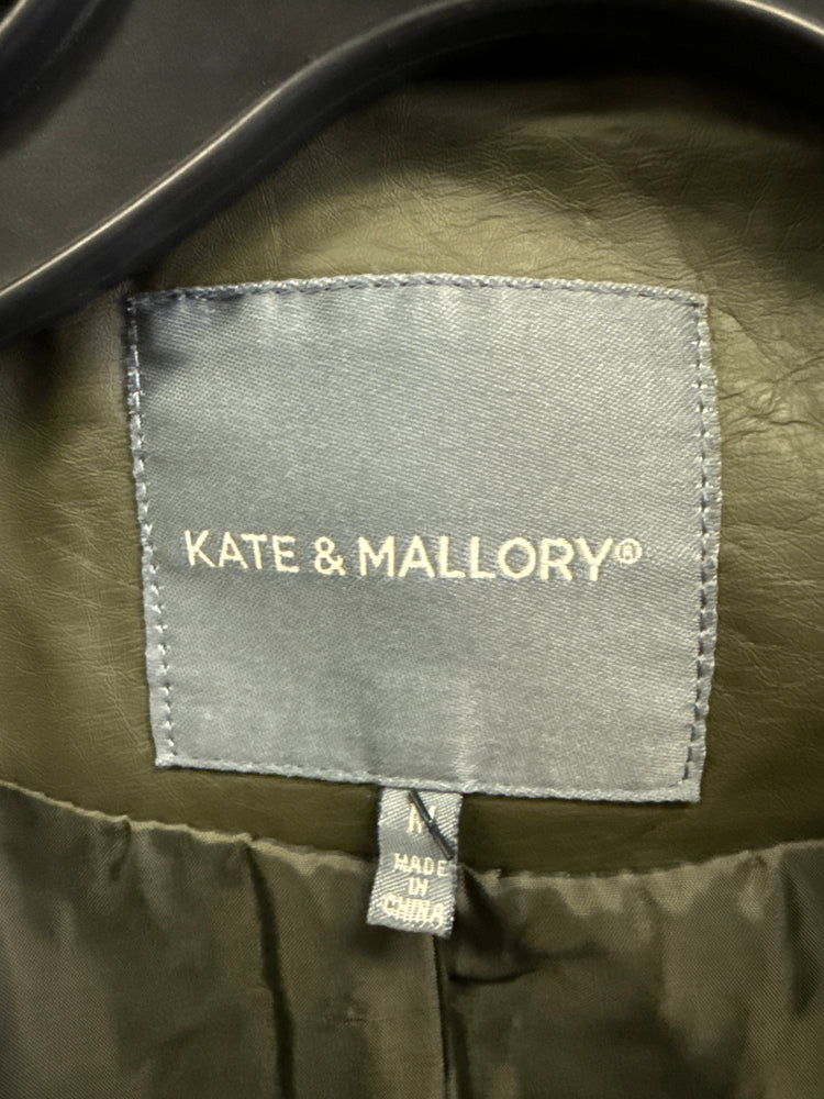 NWOT KATE & MALLORY VEGAN LEATHER MOTO