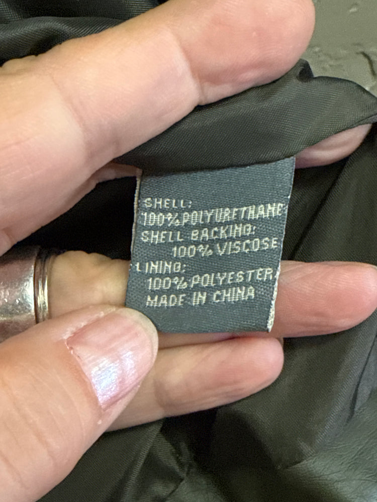 NWOT KATE & MALLORY VEGAN LEATHER MOTO