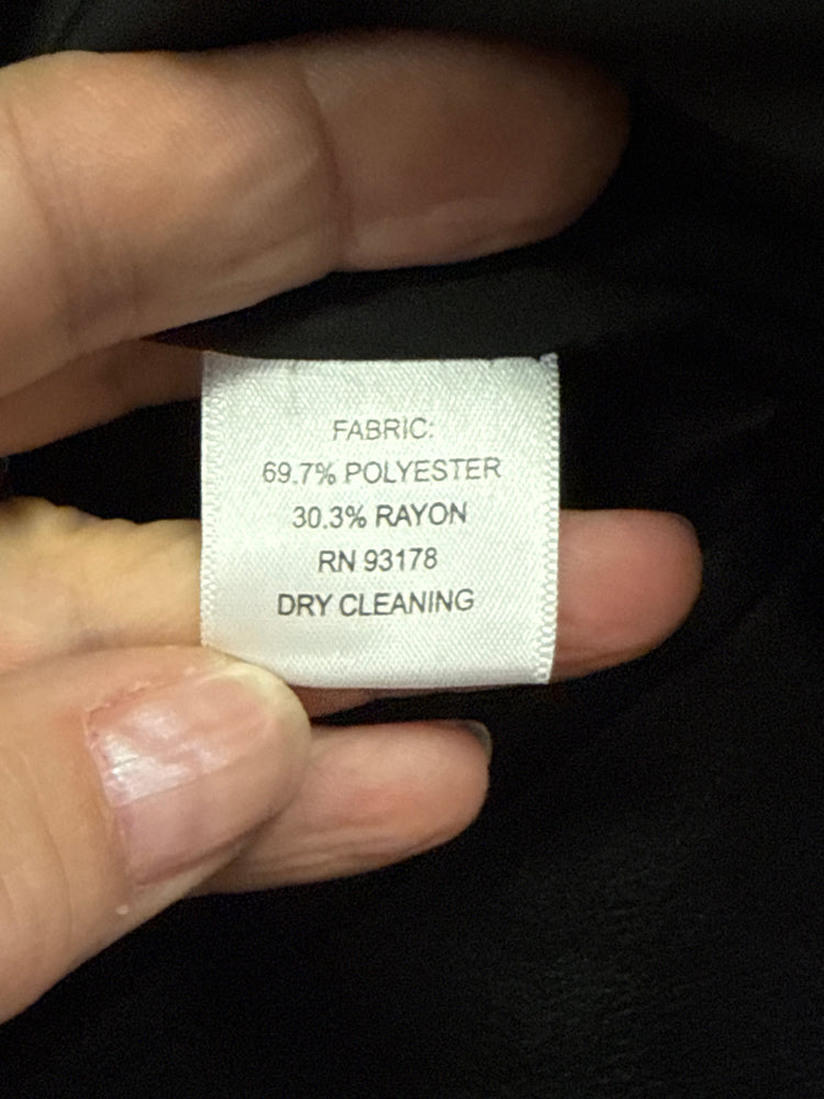 NWOT PAMELA McCOY VEGAN LEATHER MOTO