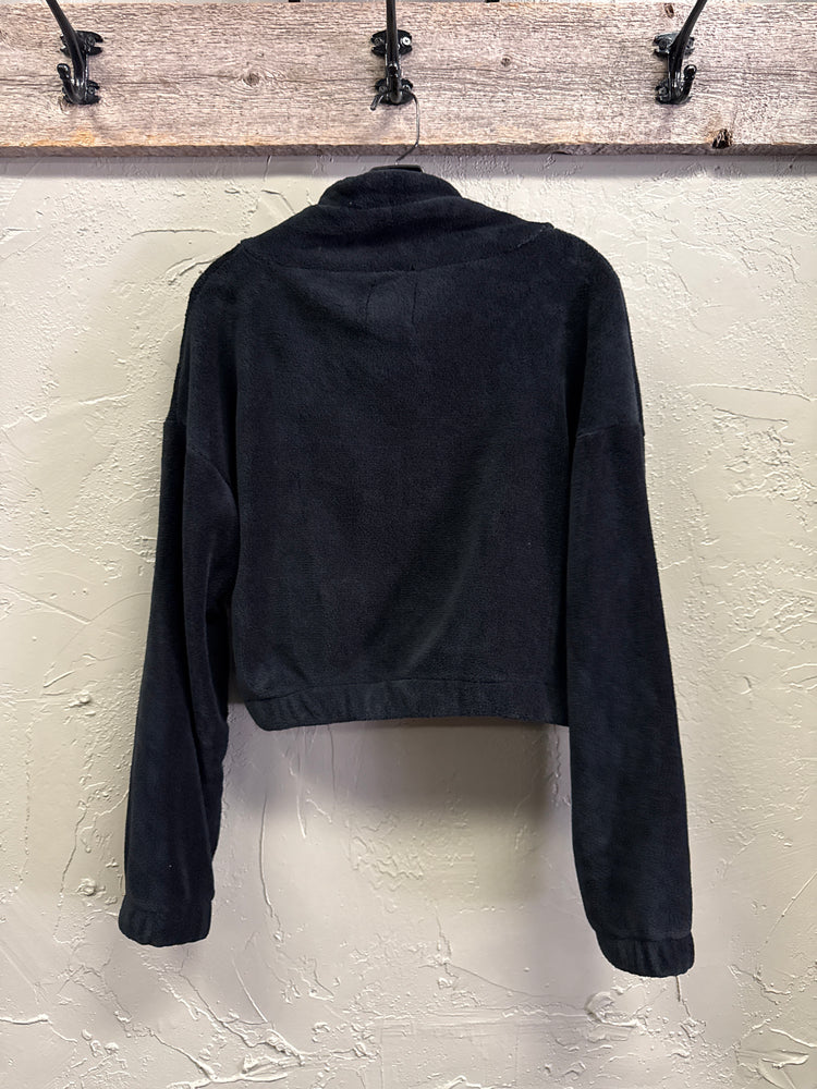 NWT LOVE + JOY CROP FLEECE JACKET