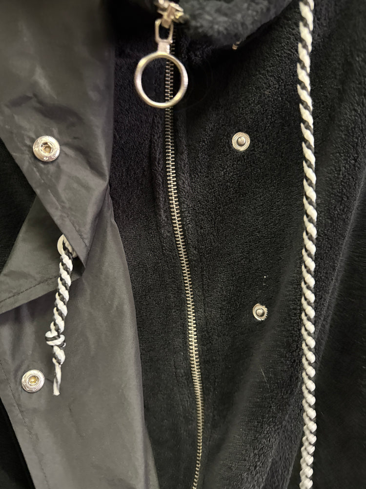 NWT LOVE + JOY CROP FLEECE JACKET