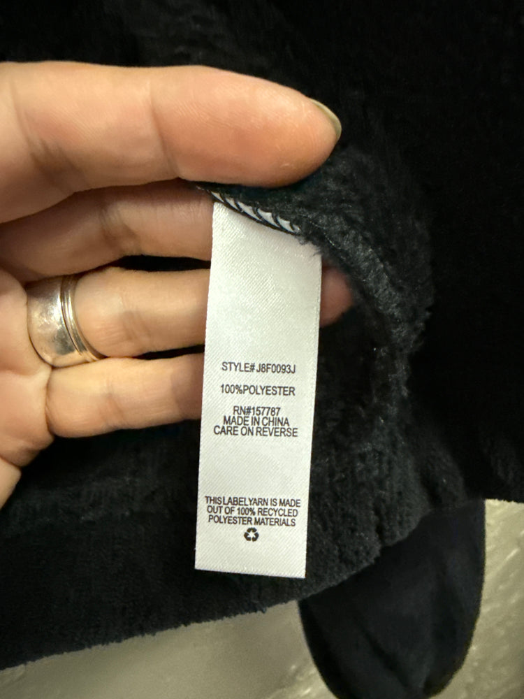 NWT LOVE + JOY CROP FLEECE JACKET