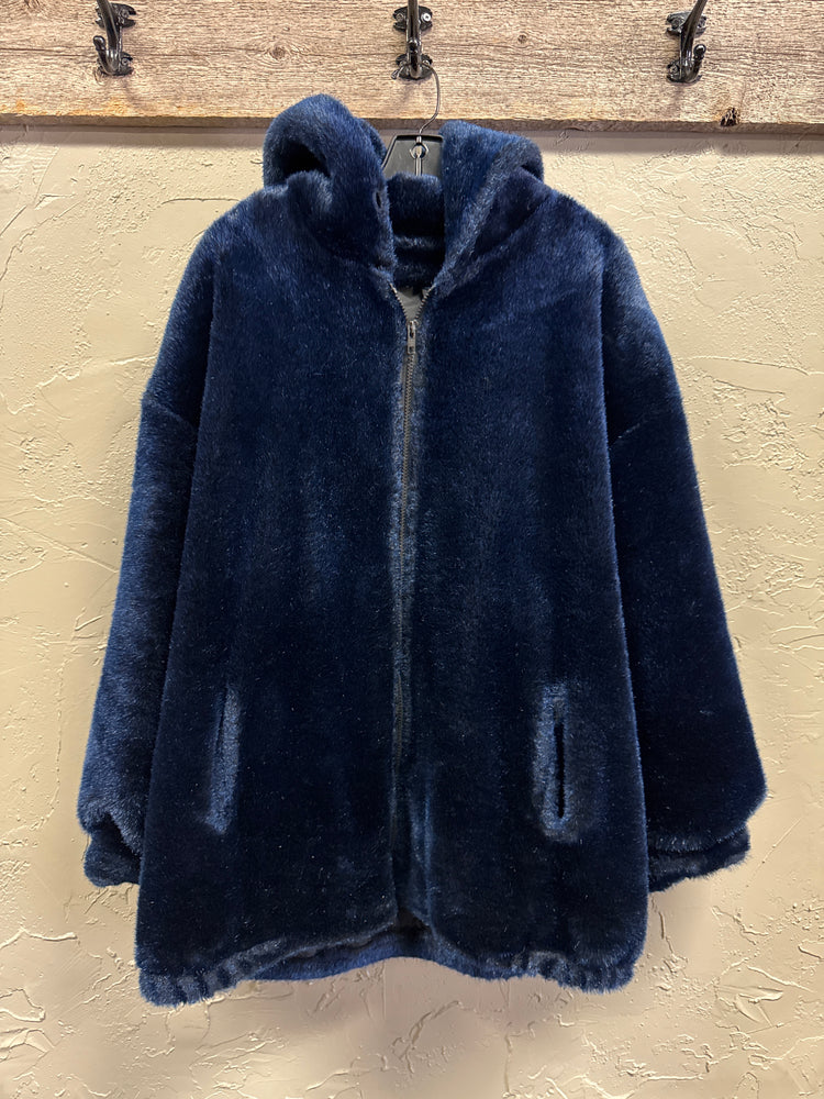 VTG GALLERY FAUX FUR JACKET