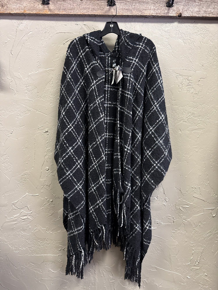NWT LANE BRYANT HOODED PONCHO (org$60)