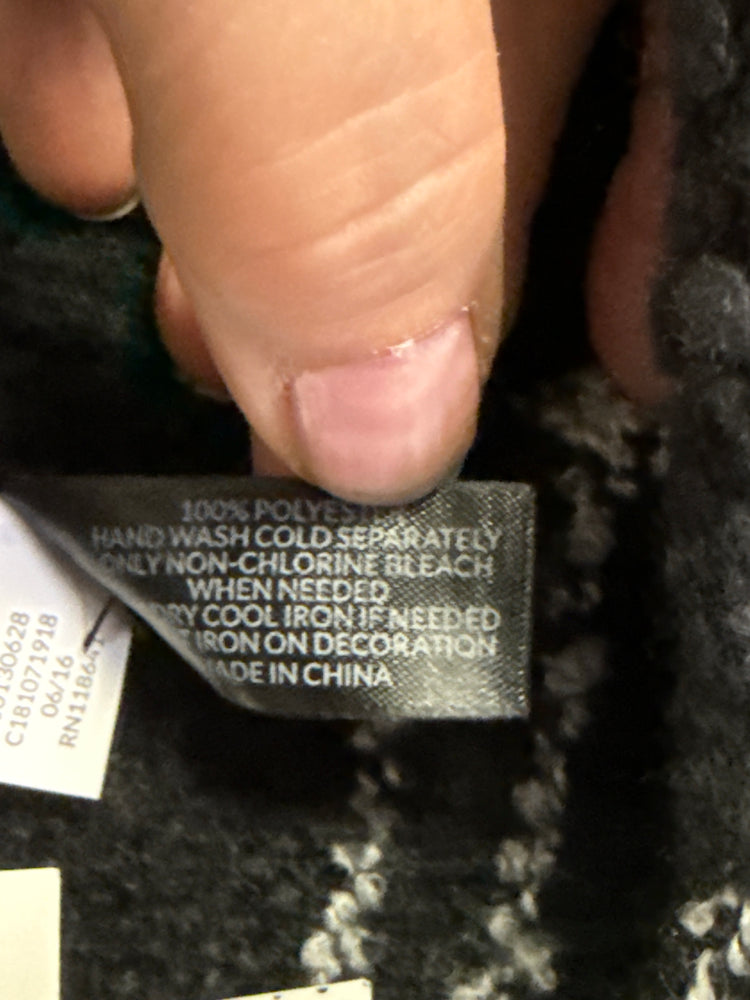 NWT LANE BRYANT HOODED PONCHO (org$60)