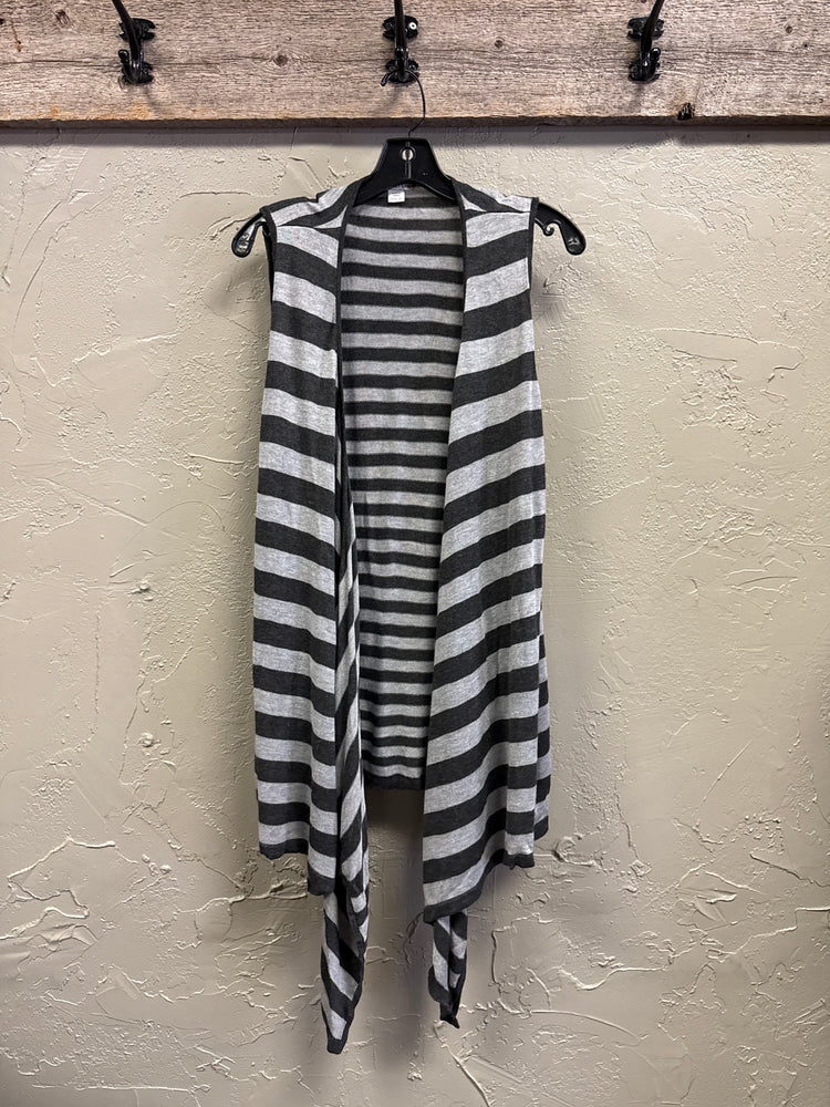 COLDWATER CREEK STRIPED VEST