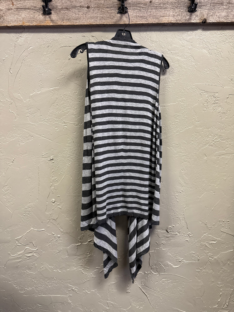 COLDWATER CREEK STRIPED VEST