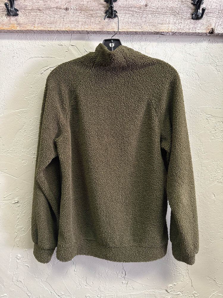 NWOT NECK ZIP PULLOVER