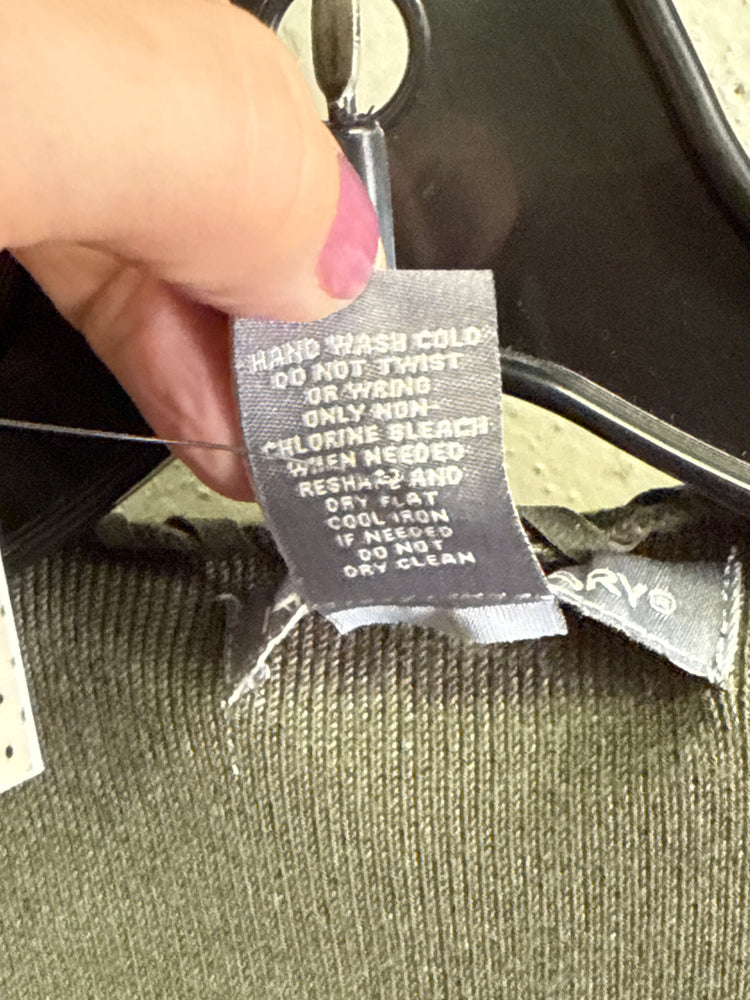 NWOT KATE & MALLORY FRINGE OPEN CARDIGAN